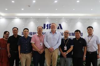 丹麦LEEMIAN公司董事长龙思波莅临湖南省钜升畅安参观考察
